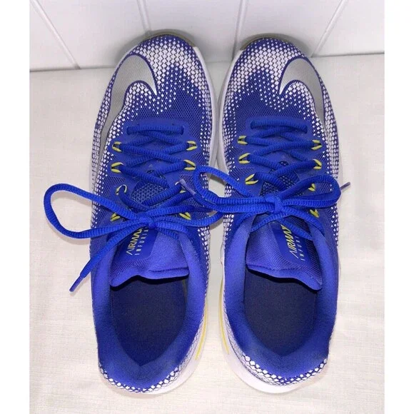 Nike Air Max Infuriate Low Men's Basketball Shoes Size 9 Blue White852457-400